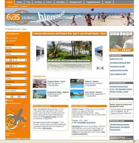 Bild: Neue Buchungstechnik bei EVES Travel