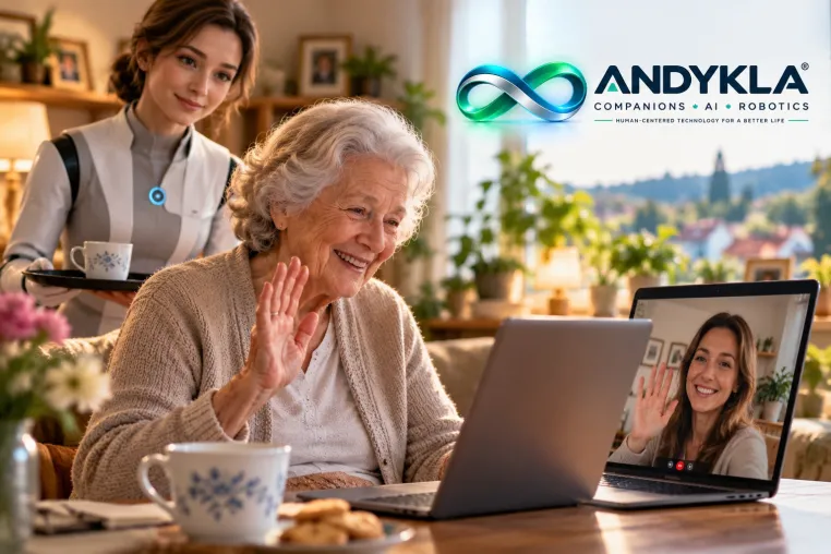 Wenn die eigenen Eltern Hilfe brauchen, aber die Familie nicht immer da sein kann: ANDYKLA startet FAMILY Bild: Wenn die eigenen Eltern Hilfe brauchen, aber die Familie nicht immer da sein kann: ANDYKLA startet FAMILY