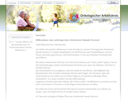 Bild: BAW-Studentengruppe erreicht Teilerfolg im Projektstudium - „Web @ Onkologischer Arbeitskreis“ goes online