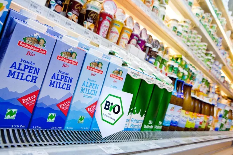 Bild: Immer mehr Molkereien in Bayern erzeugen Bio-Produkte