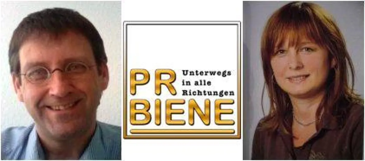 PR-Biene ? unterwegs in alle Richtungen