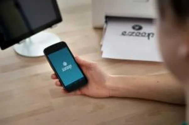Bild: ezeep sponsert Mobile Printing im CeBIT-Presse-Centrum 2013