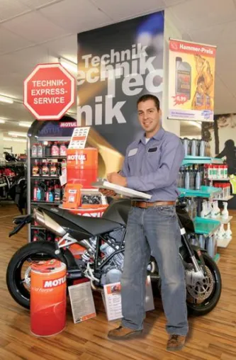 Bild: Motorrad richtig einwintern