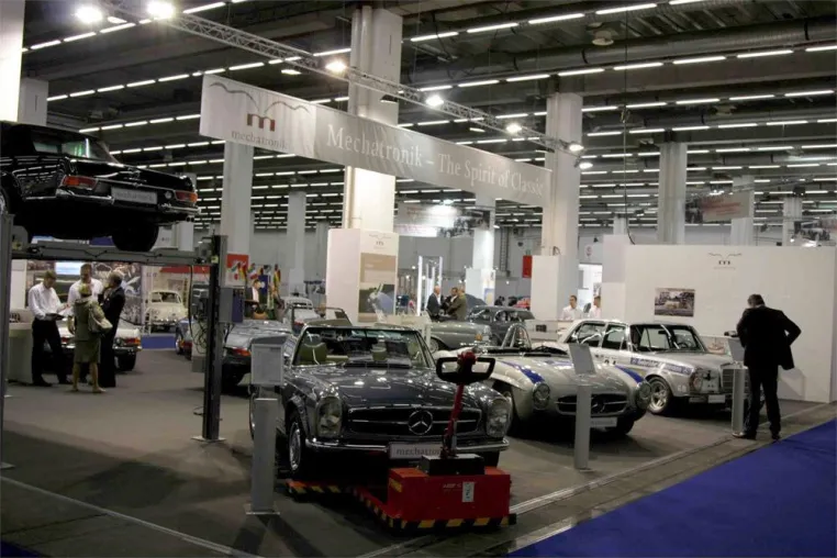 Mechatronik Engineering präsentiert auf der IAA Mercedes-Benz Klassiker mit aktueller Serientechnik Bild: Mechatronik Engineering präsentiert auf der IAA Mercedes-Benz Klassiker mit aktueller Serientechnik