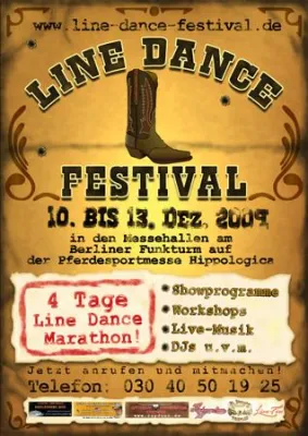 Bild: Dancing, Dancing, Dancing - 4 Tage Line Dance Festival auf der Hippologica