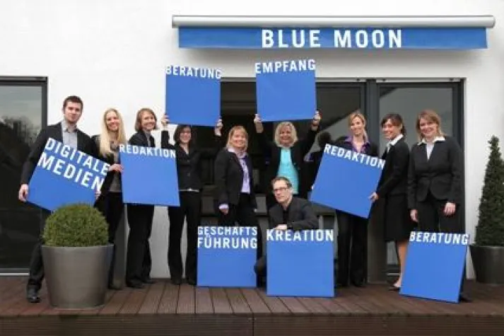 Bild: Kommunikations-Agentur Blue Moon feiert 10jähriges Bestehen