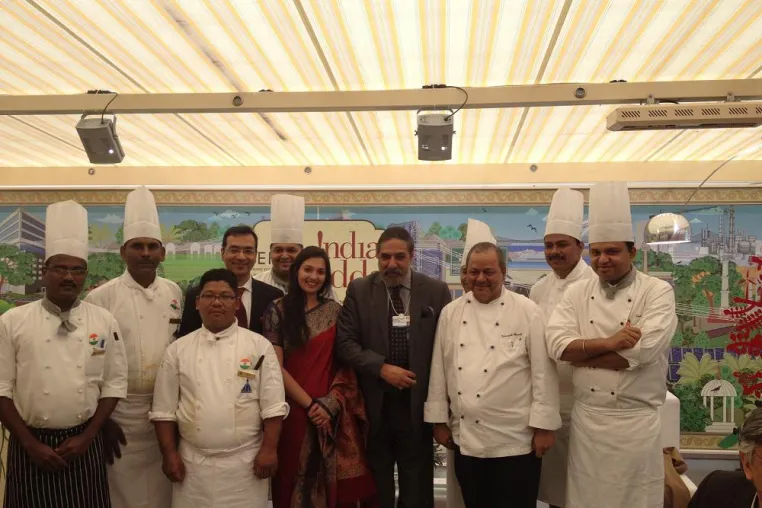 Bild: Meet & Eat in Davos / Taj Gruppe präsentiert indische Küche auf dem World Economic Forum 2015 in Davos