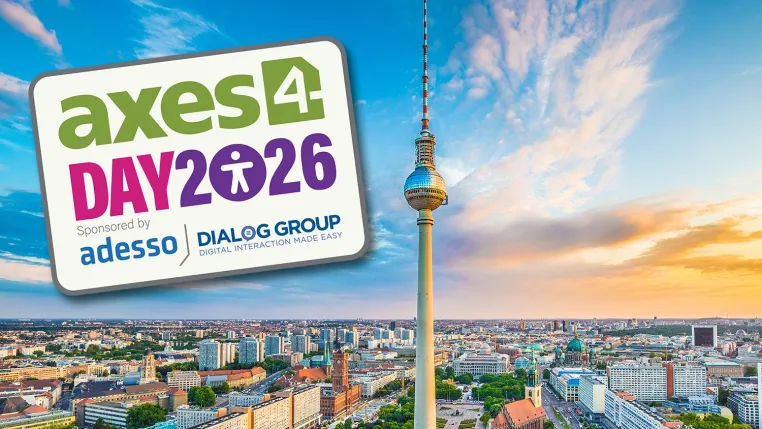 Bild: axes4 Day 2026: Praxis-Lösungen für barrierefreie Dokumente und digitale Inklusion