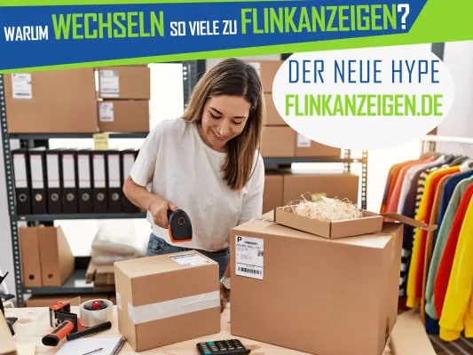 Bild: Alternative zu Kleinanzeigen Portalen: Mit Flinkanzeigen kostenlos verkaufen & unbegrenzt Anzeigen erstellen