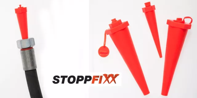 STOPPFIXX der pfiffige Wartungsstopfen Bild: STOPPFIXX der pfiffige Wartungsstopfen