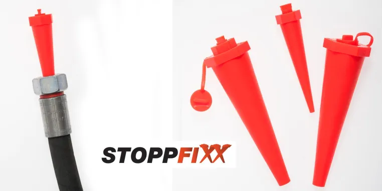 STOPPFIXX der pfiffige Wartungsstopfen Bild: STOPPFIXX der pfiffige Wartungsstopfen