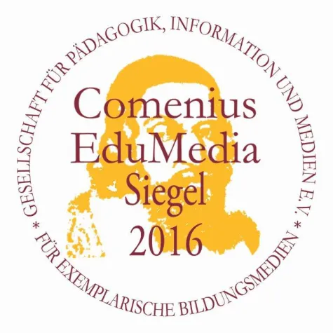 Bild: Comenius EduMedia Siegel 2016 und Note 1 für die neueste Version des Lernmanagementsystems SITOS von M.I.T