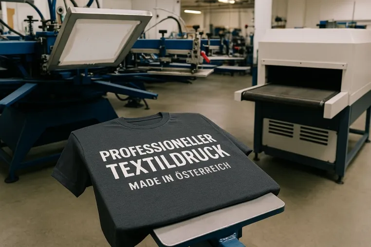 Bild: Hollyshirt stärkt Marktpräsenz: Hochwertiger Textildruck „Made in Österreich“ für den DACH-Raum