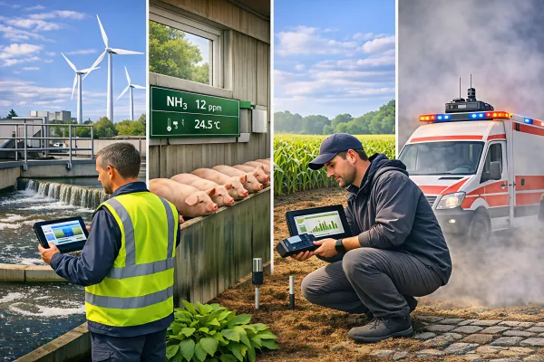 Bild: Point of Care Technologien (POCT) für die Umweltdiagnostik – zum Schutz von Wasser, Boden, Luft und bei Gefahrenlagen