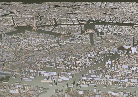 Bild: Geoinformatik-Unternehmen lizenziert 150 europäische 3D Stadtkarten für die Navigation