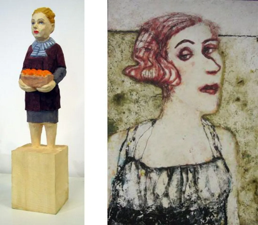 Edekafrau 459 von Kristina Fiand & Wiebke mit den Nasenwellen von Marlis Albrecht