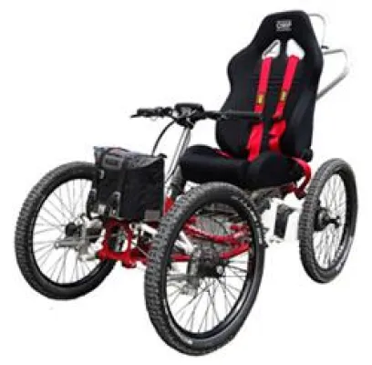 Bild: Mobil eingeschränkt, sportlich unterwegs