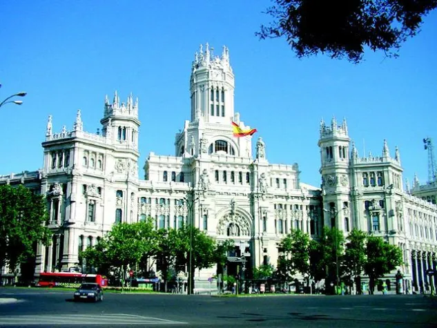 Bild: Madrid in Feierlaune