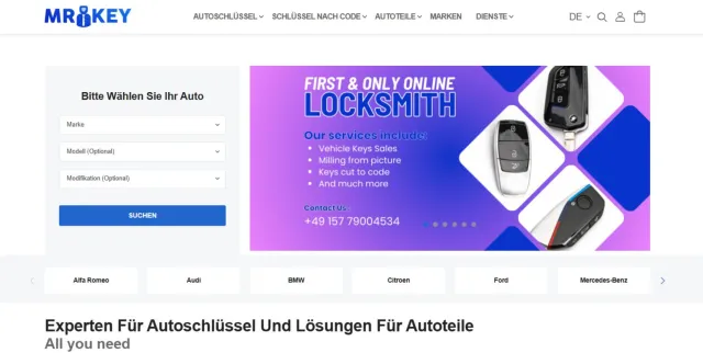 Bild: Schlüsselpflege leicht gemacht: Mr. KEY verlängert die Lebensdauer von Autoschlüsseln mit Premium Zubehör