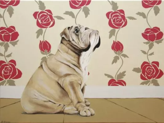 Bild: „Worauf wartest du?“ fragt Sandra Varga in der Galerie Art Room