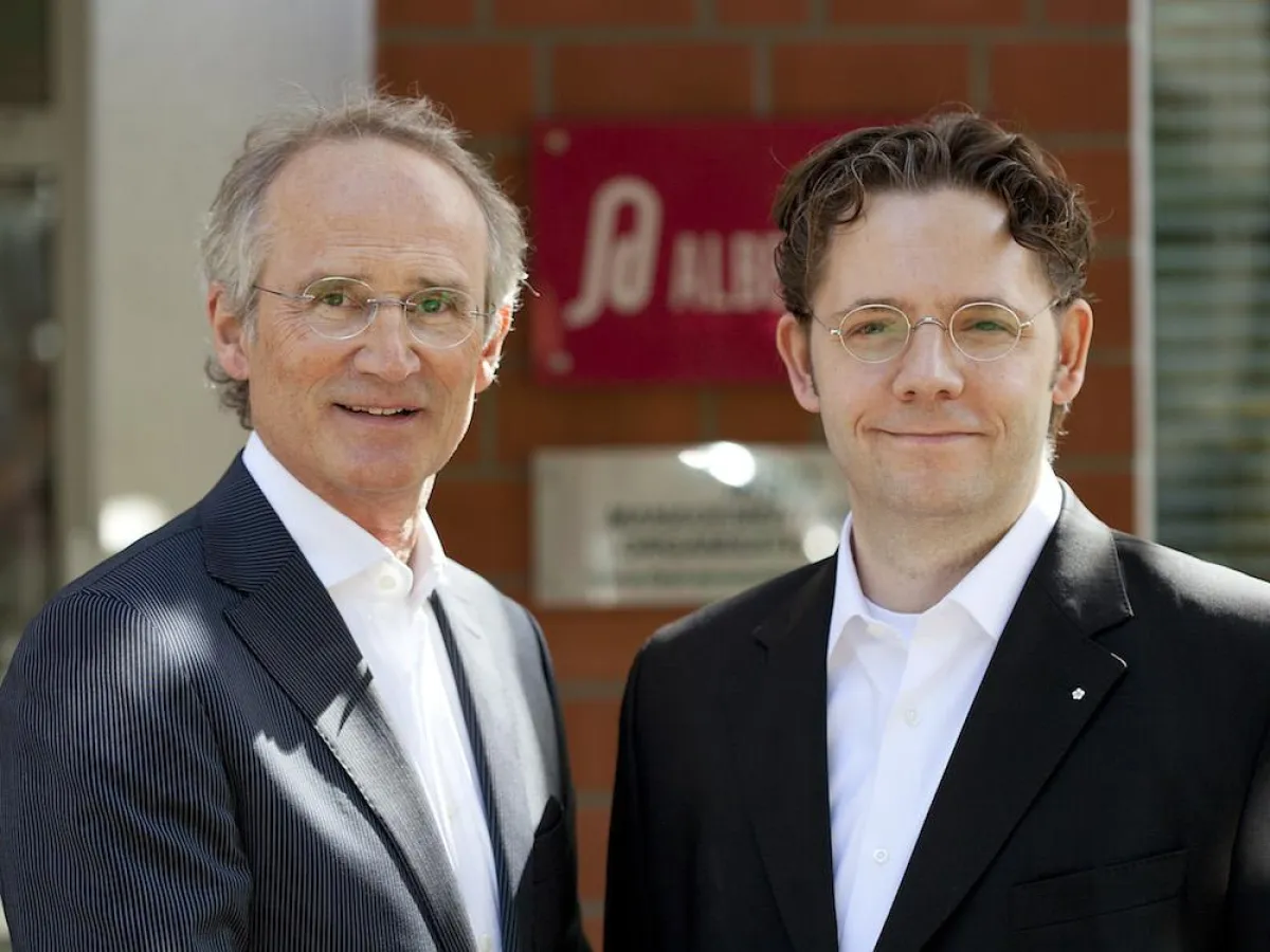Jens Albers (l.) und Burkhard Küpper führen die Steuerberatungsgesellschaft Albers aus Düsseldorf.