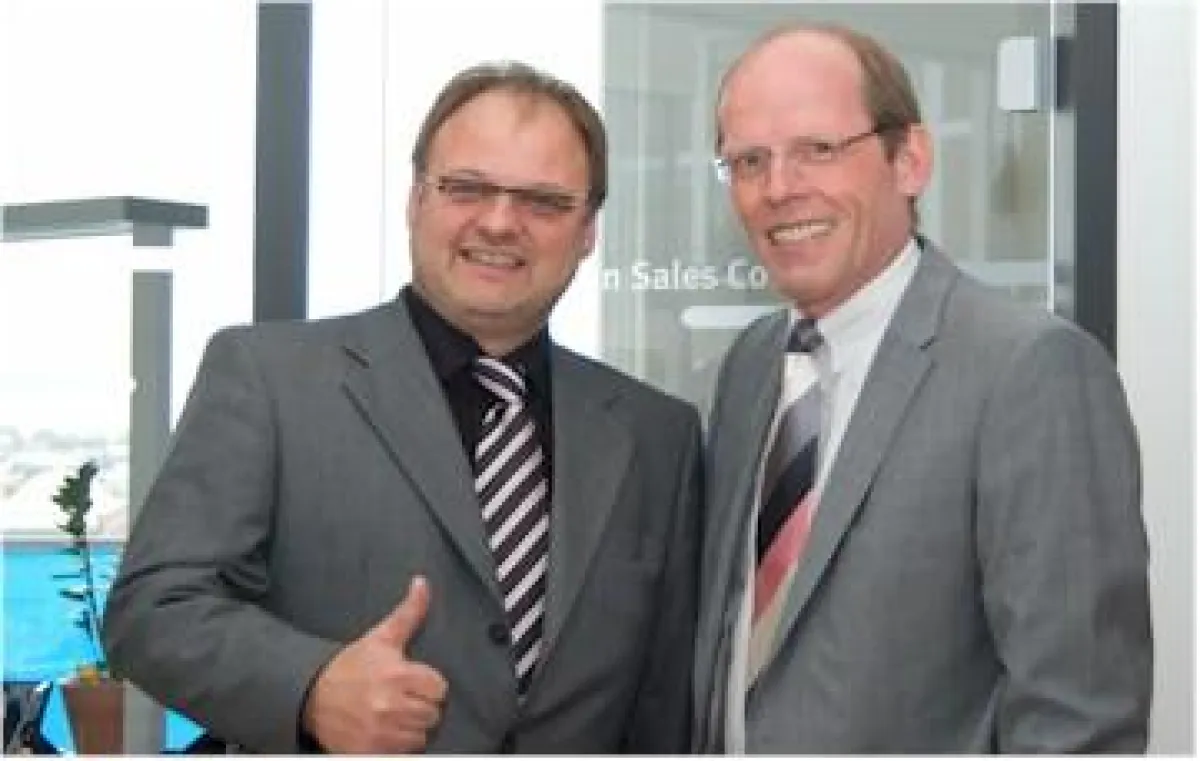 v.l. Armin Sternberg, marketingcontor Thomas Suermann, Suermann Sales Consulting