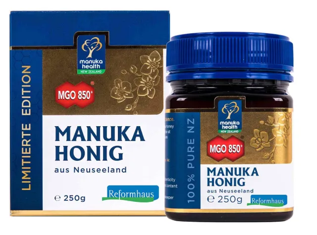 Bild: Manuka Honig kommt mit besonders hochwertiger Sonderedition MGO 850+ exklusiv ins Reformhaus®