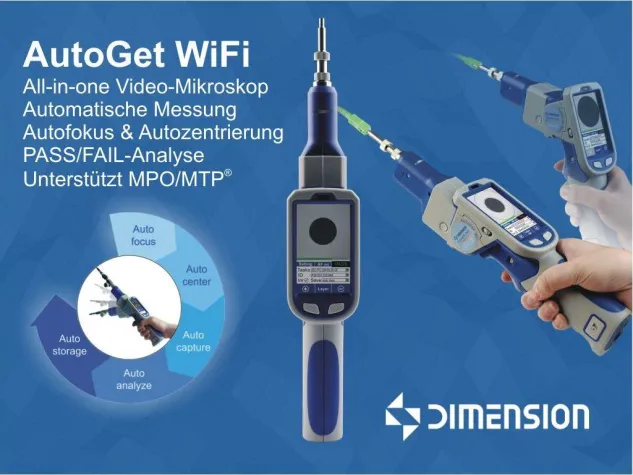 Bild: AutoGet WiFi – das erste verstellbare All-in-one Video-Mikroskop