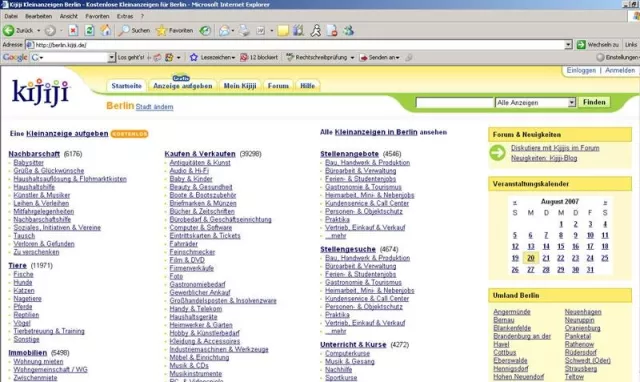 Bild: eBay-Tochter Kijiji mit neuem Erscheinungsbild
