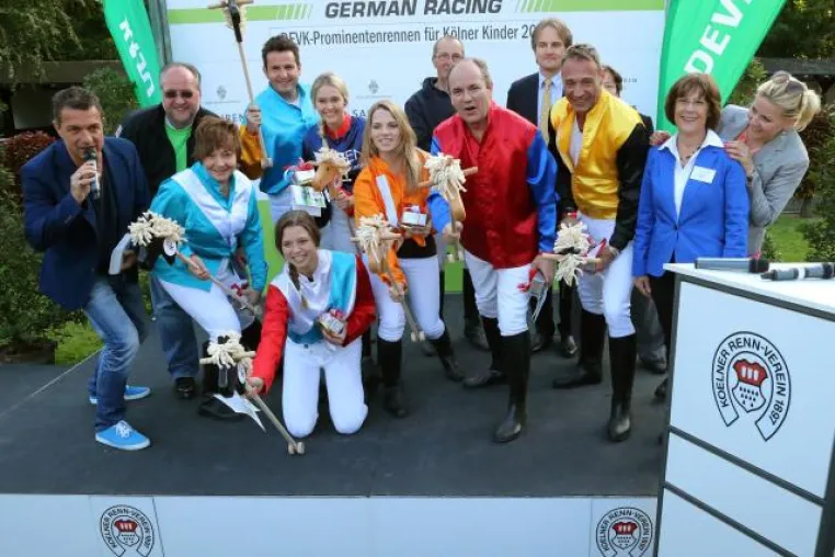 Benefizrenntag "60 Jahre Kinderschutzbund Köln" erlöst 60.000 Euro Bild: Benefizrenntag "60 Jahre Kinderschutzbund Köln" erlöst 60.000 Euro