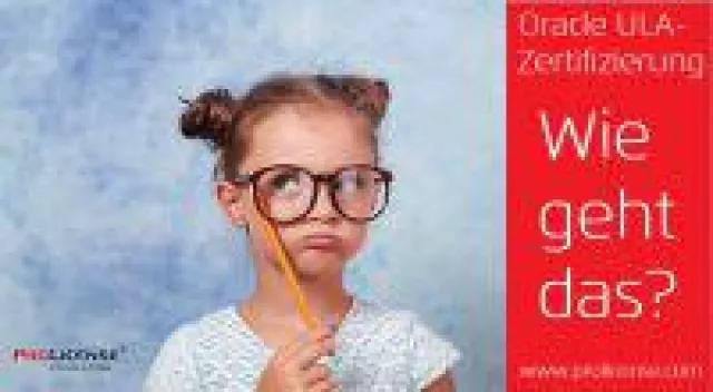 Bild: Oracle ULA Zertifizierung - wie geht das?