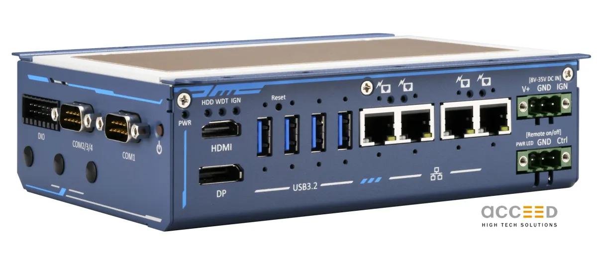 Der robuste Controller mit innovativem Kühlkonzept POC-700-FT von Acceed (© Acceed GmbH)