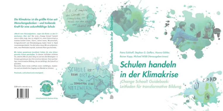 Bild: Neu im Schaufenster von Buchhandlungen: "Schulen handeln in der Klimakrise" Leitfaden transformative Bildung