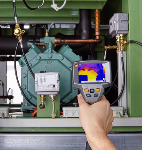 Bild: Günstiger Einstieg in die professionelle Thermografie für die präventive Instandhaltung.