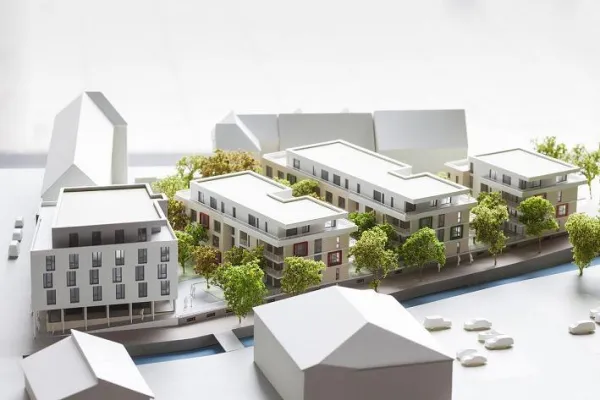 Bild: Startschuss für das Wohnprojekt „Queich-Quattro“ in Landau