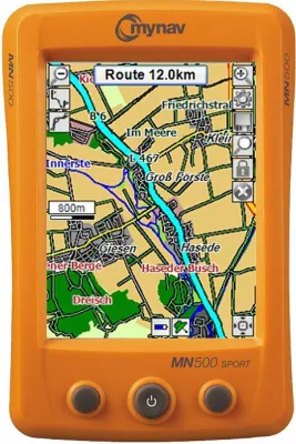 Bild: OpenStreetMap - Karten auf dem MyNav 500