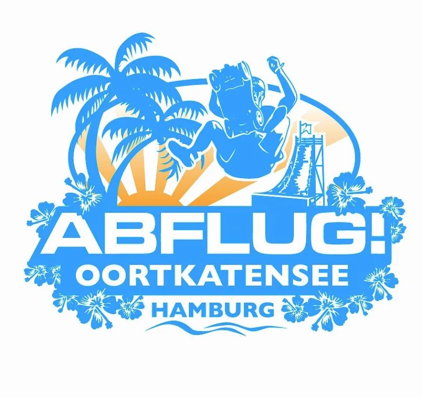 Europas verrückteste Wasserrampe steht wieder am Hamburger Oortkatensee