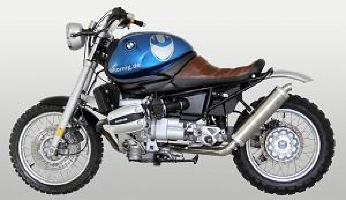 BMW R1100R Scrambler Umbau von Hornig