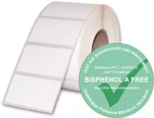Bild: Bisphenol A-freie Etiketten von Mediaform