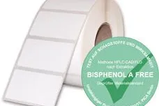 Bild: Bisphenol A-freie Etiketten von Mediaform