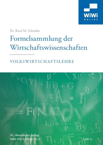 VWL-Formelsammlung 2013 jetzt kostenlos an Hochschulen Bild: VWL-Formelsammlung 2013 jetzt kostenlos an Hochschulen