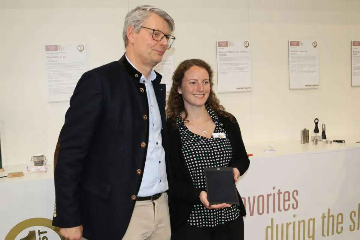 Michael Freter (PSI) und Ulrike Hinrichs (Inspirion)