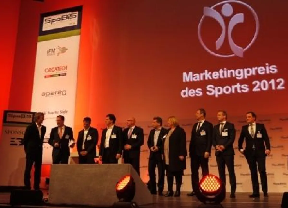 Preisverleihung des SpoBiS-Marketingspreises 2012