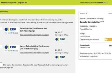 Bild: ERV setzt auf paxconnect Neues Expedienten-Tool zur individuellen Liveberatung