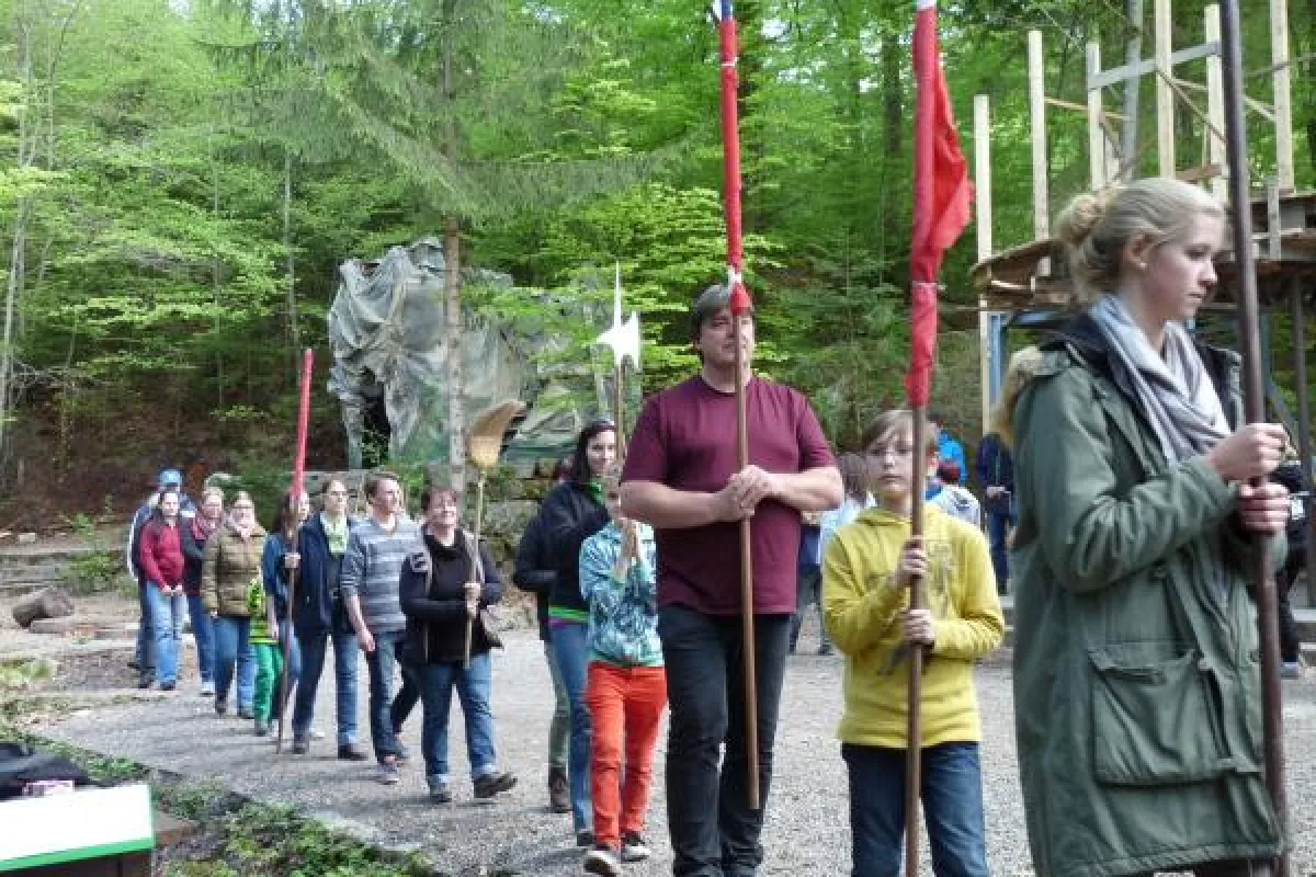 Probetag auf der Waldbühne. Bild: Alex Speh