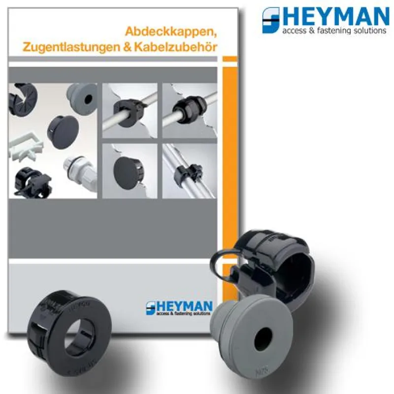 NEU: Kabelzubehör - Katalog von HEYMAN