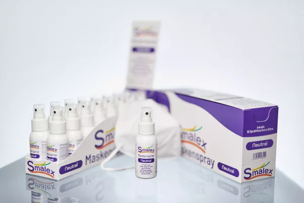 Bild: Erfrischende Hygiene für Mund-Nasen-Schutz-Masken