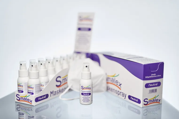 Erfrischende Hygiene für Mund-Nasen-Schutz-Masken Bild: Erfrischende Hygiene für Mund-Nasen-Schutz-Masken