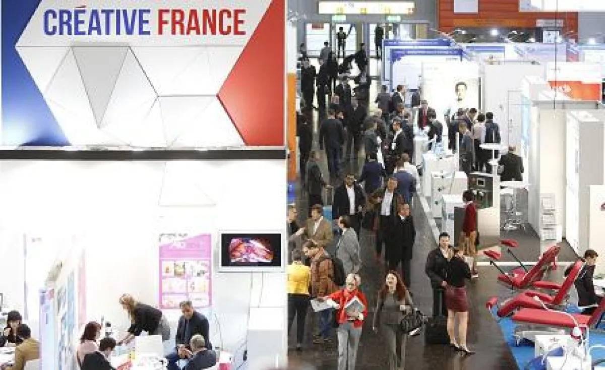 Frankreich auf der Düsseldorfer Medica 2017 (Bildquelle: Messe Düsseldorf/ctillmann)