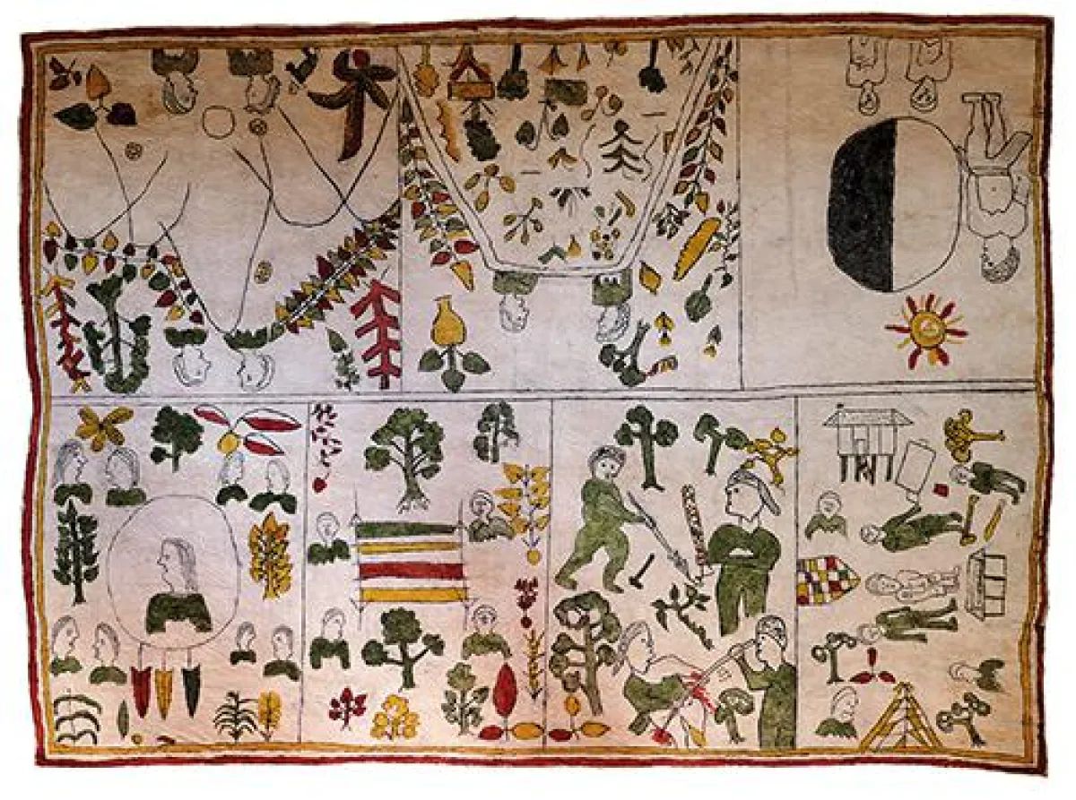 Rex Warrimou, The Ömie Creation Story, 2017 © Ömie Artists